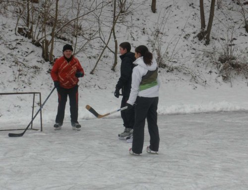 Bruslení ve Žlebě - 31.12.2010